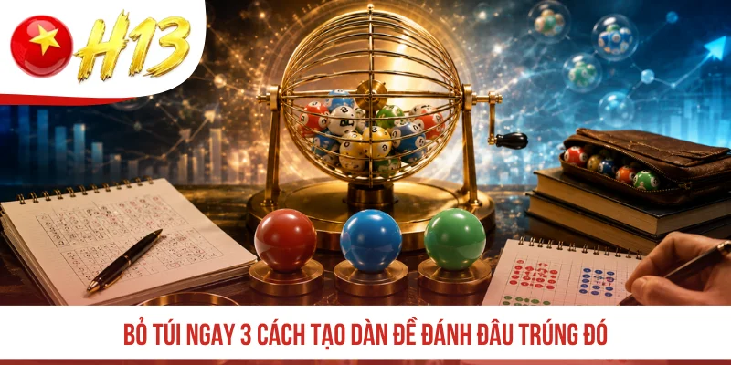 Bỏ túi ngay 3 cách tạo dàn đề đánh đâu trúng đó
