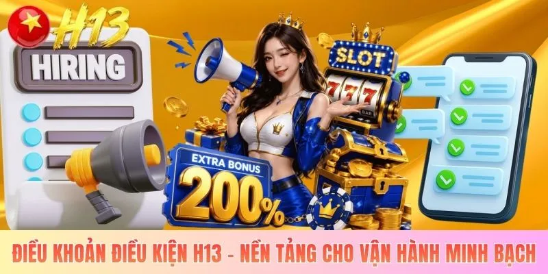 Điều khoản điều kiện H13 tạo nên sân chơi minh bạch
