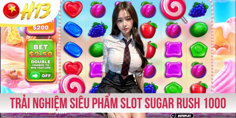 Trải nghiệm siêu phẩm slot Sugar Rush 1000