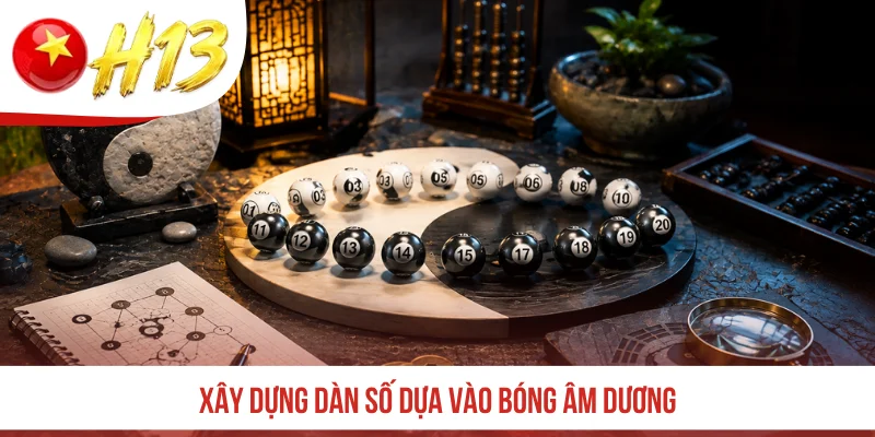 Xây dựng dàn số dựa vào bóng âm dương